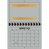 A1206BS - 2026 Horizontal Calendar BATTLESHIP