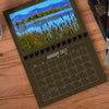 A1206CH - 2027 Horizontal Calendar CHOCOLATE