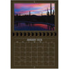 A1206CH - 2026 Horizontal Calendar CHOCOLATE