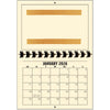 A1206CR - 2026 Horizontal Calendar CREAM