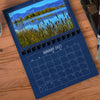 A1206DB - 2027 Horizontal Calendar DEEP BLUE