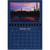 A1206DB - 2026 Horizontal Calendar DEEP BLUE