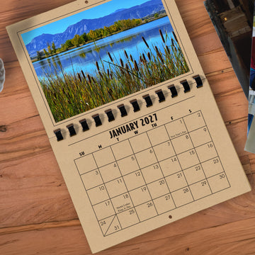 A1206GI - 2027 Horizontal Calendar GINGER