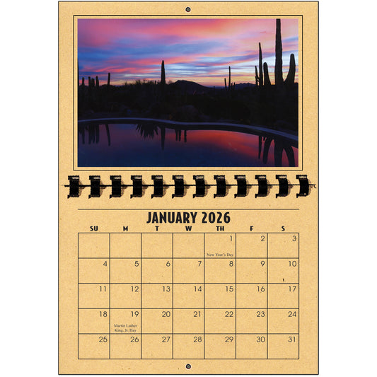 A1206GI - 2026 Horizontal Calendar GINGER