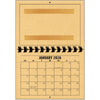 A1206GI - 2026 Horizontal Calendar GINGER