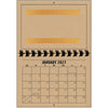 A1206GI - 2027 Horizontal Calendar GINGER