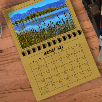 A1206HC - 2027 Horizontal Calendar HONEYCOMB