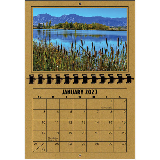 A1206HC - 2027 Horizontal Calendar HONEYCOMB