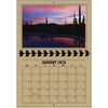 A1206KR - 2026 Horizontal Calendar KRAFT