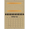 A1206KR - 2026 Horizontal Calendar KRAFT