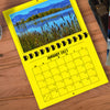 A1206LE - 2027 Horizontal Calendar LEMON