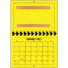 A1206LE - 2027 Horizontal Calendar LEMON