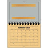 A1206MC - 2027 Horizontal Calendar Multi-color