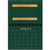 A1206PN - 2025 Horizontal Calendar PINE LINEN