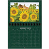 A1206PN - 2025 Horizontal Calendar PINE LINEN