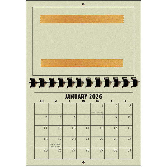 A1206SA - 2026 Horizontal Calendar SAGE