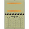 A1206SA - 2027 Horizontal Calendar SAGE