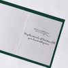 A1604 - (50 pack) Pre-printed Christmas & Holiday Message on Stationery, May the miracle... #4