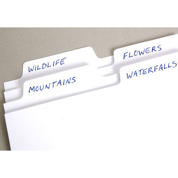 A986VICS - Vertical Index Cards - 50 Pack – Photographer's Edge