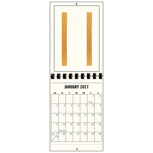 A994 - 2027 Vertical Calendar