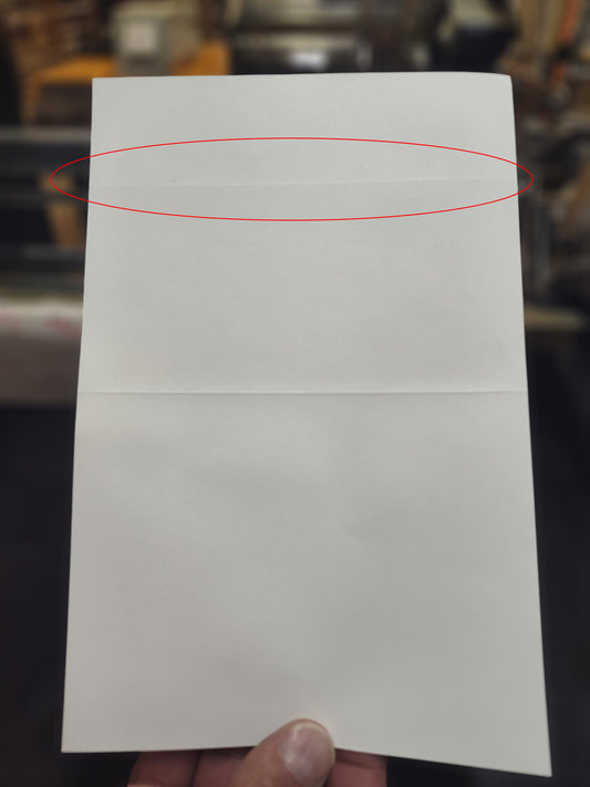 CC343 - Peel & Stick Bright White Stationery (Pack of 50 sheets)