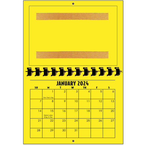 2024 Horizontal Calendar LEMON Photographer's Edge